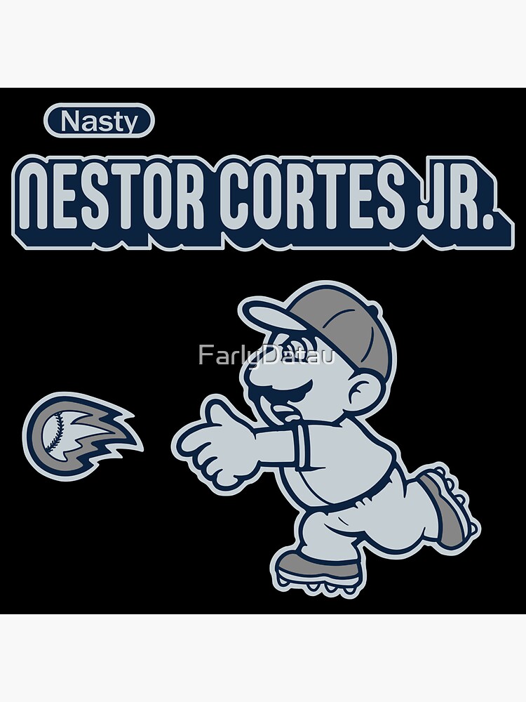 Nasty Nestor Cortes Yankees Mustache Sticker for Sale by