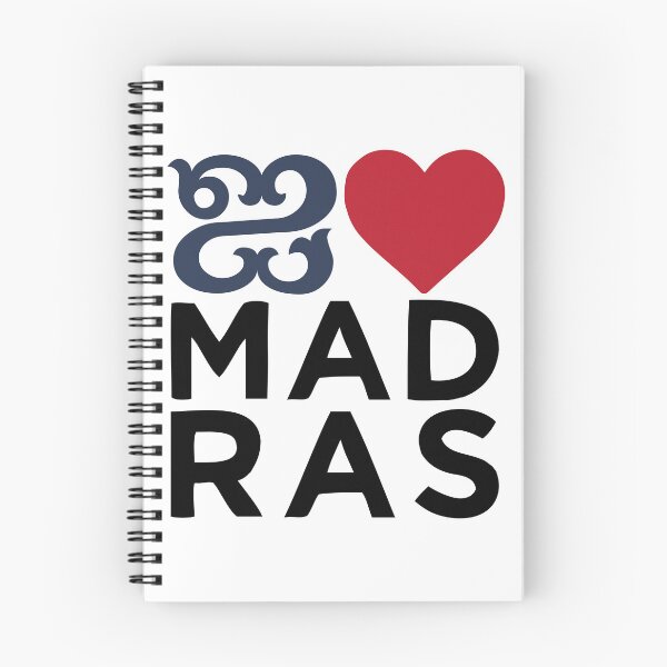 Item preview, I love Madras Chennai Tamil Language Quote designed and sold by alltheprints.