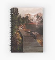 Mountain Path Spiral Notebook
