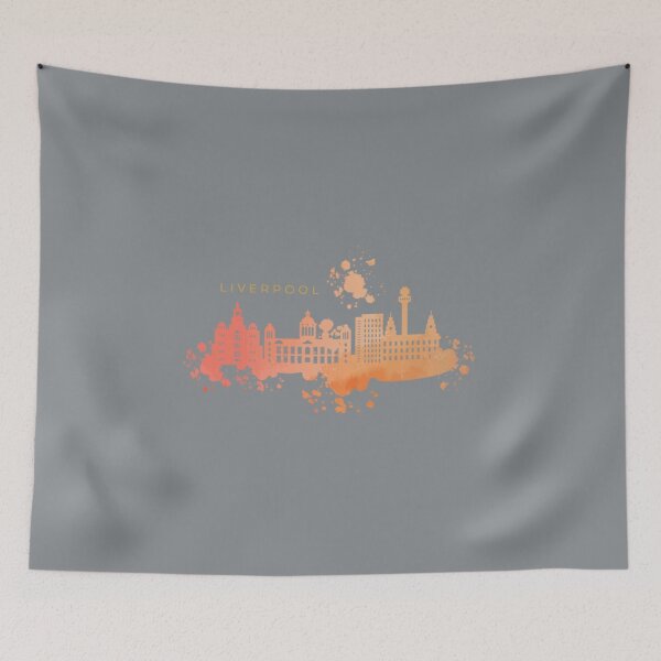 Item preview, Liverpool water color city designed and sold by OwenGarner1.
