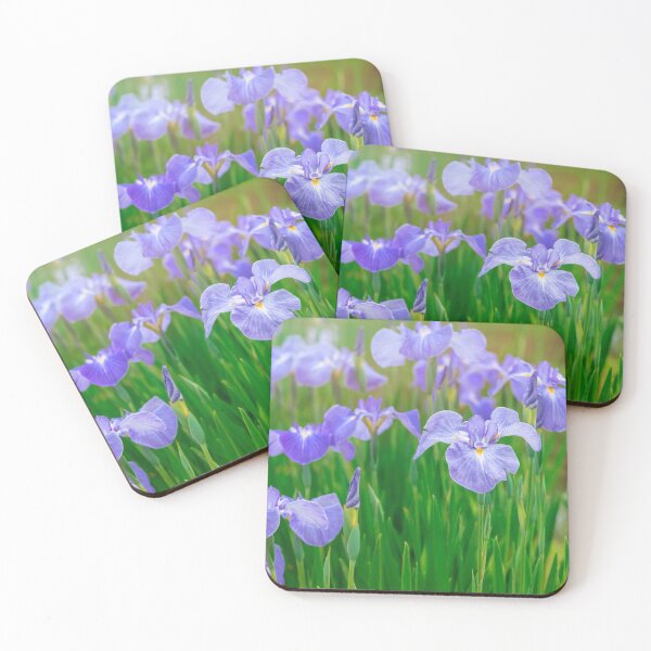 Item preview, Purple iris flowers designed and sold by Masako Ogasawara.