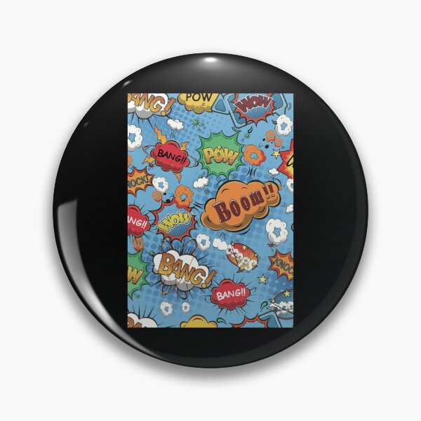 Aperçu de l'œuvre Comic Book Exclamation Bubble Spiral Notebook créée et vendue par donnielnah.
