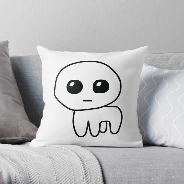 Cute Sunny Omori plush sticker Throw Pillow for Sale by