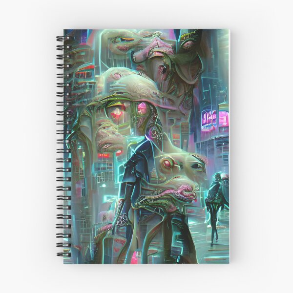 Item preview, Trenchcoat wearing cyborgs and their fleshy monster pets... designed and sold by Akitsu.