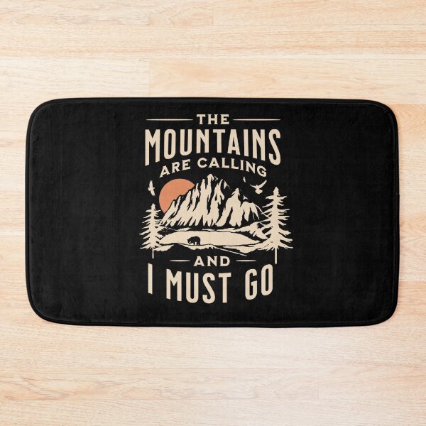 Item preview, The Mountains Are Calling designed and sold by BK-Fishing.