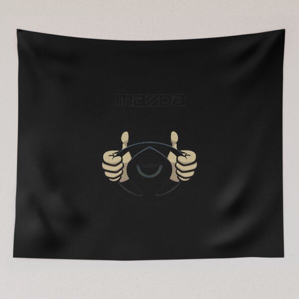 Item preview, Mazda Eternal Flame Logo Black Essential T-Shirt designed and sold by felyn3gloria.