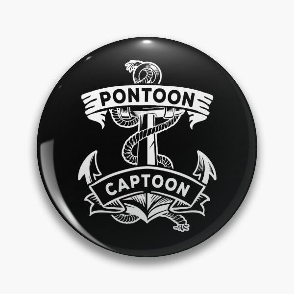 Item preview, Anchor fashion for men - Pontoon Boat Anchor Captain Captoon designed and sold by dickvusqr.