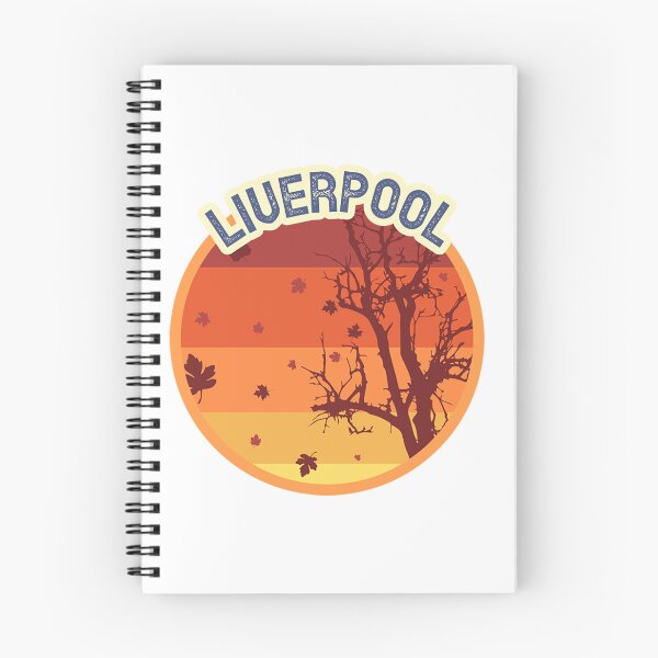Item preview, Liverpool England Leaves Falling Autumn and Fall Amber Autumn, Best gift for September October and November, leaf falling designed and sold by OwenGarner1.