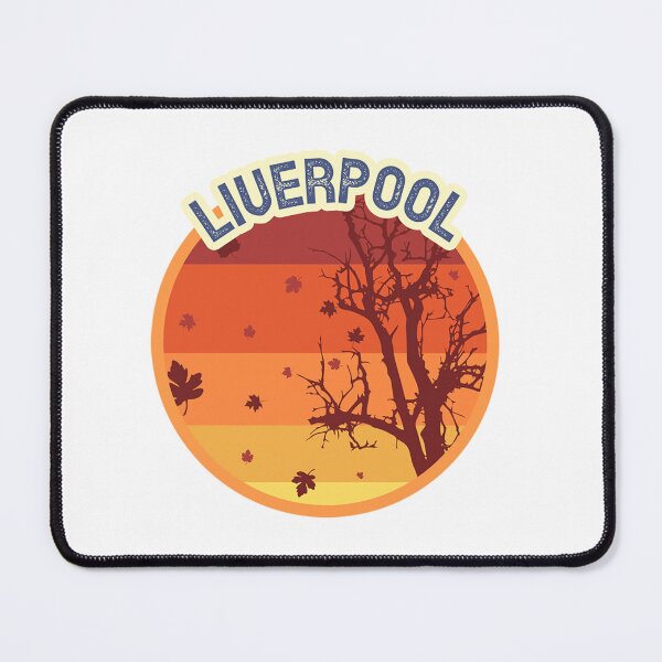Item preview, Liverpool England Leaves Falling Autumn and Fall Amber Autumn, Best gift for September October and November, leaf falling designed and sold by OwenGarner1.