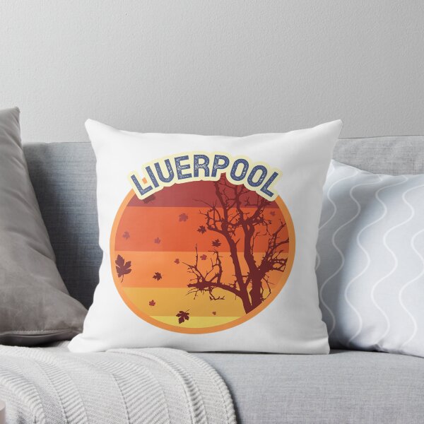 Item preview, Liverpool England Leaves Falling Autumn and Fall Amber Autumn, Best gift for September October and November, leaf falling designed and sold by OwenGarner1.