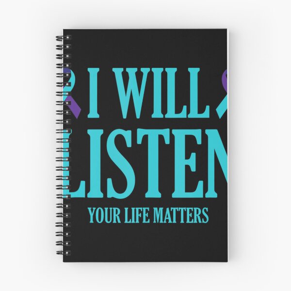 Item preview, I Will Listen Your Life Matters Suicide Prevention designed and sold by dickvusqr.