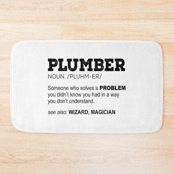 Item preview, Plumber Funny Plumber Someone Who Solves A Problem designed and sold by ujgbnx.