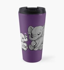 Mama and Baby Elephant Travel Mug