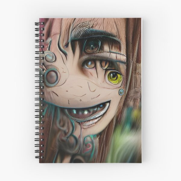 Item preview, Strange smiling girl with insanity in her eyes designed and sold by Akitsu.