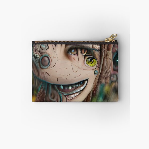 Item preview, Strange smiling girl with insanity in her eyes designed and sold by Akitsu.