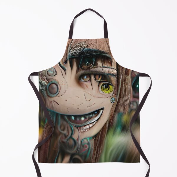 Item preview, Strange smiling girl with insanity in her eyes designed and sold by Akitsu.