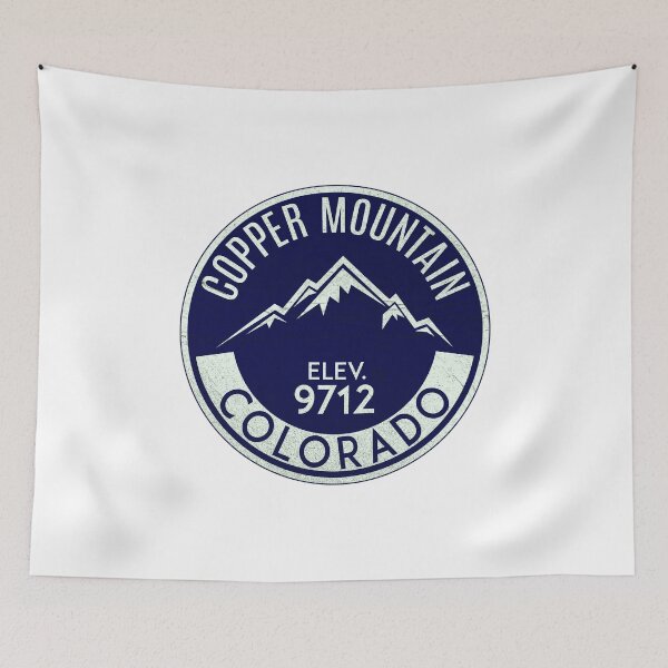 Item preview, COPPER MOUNTAIN COLORADO Ski Skiing Mountain Mountains Skiing Skis Silhouette Snowboard Snowboarding 5 designed and sold by DESTINATIONS DECAL.