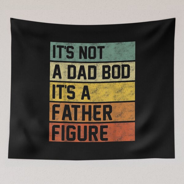 Item preview, It's Not A Dad Bod It's A Father Figure Men Funny Vintage  designed and sold by AdonisShop.
