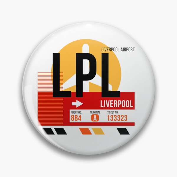 Item preview, Liverpool Uk Airport __ Sunset Baggage Tag designed and sold by OwenGarner1.