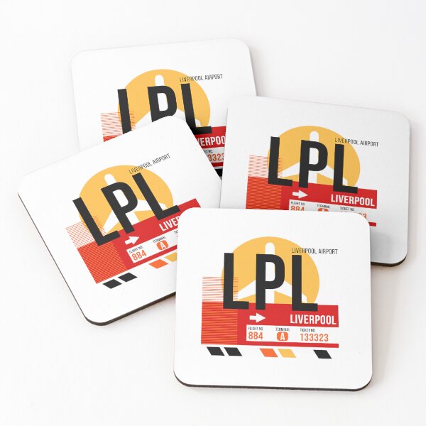 Item preview, Liverpool Uk Airport __ Sunset Baggage Tag designed and sold by OwenGarner1.