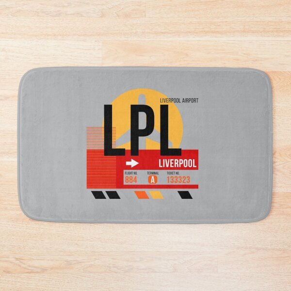 Item preview, Liverpool Uk Airport __ Sunset Baggage Tag designed and sold by OwenGarner1.