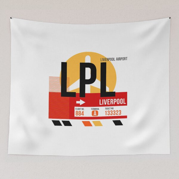 Item preview, Liverpool Uk Airport __ Sunset Baggage Tag designed and sold by OwenGarner1.