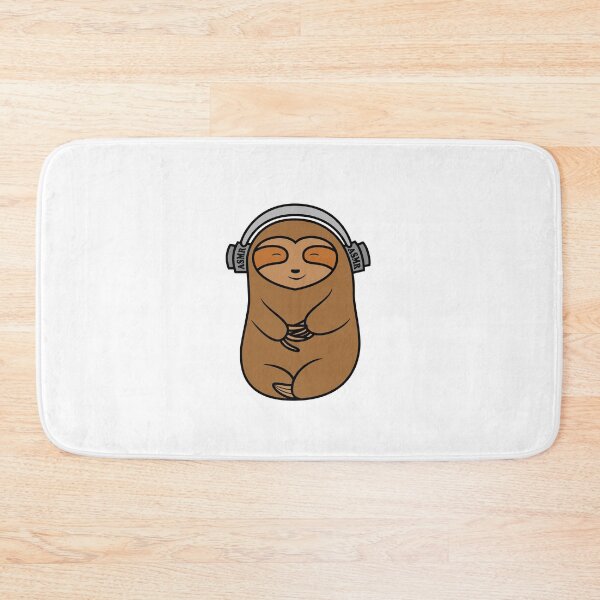 Item preview, Happy Sloth Bear designed and sold by SubtleSplit.