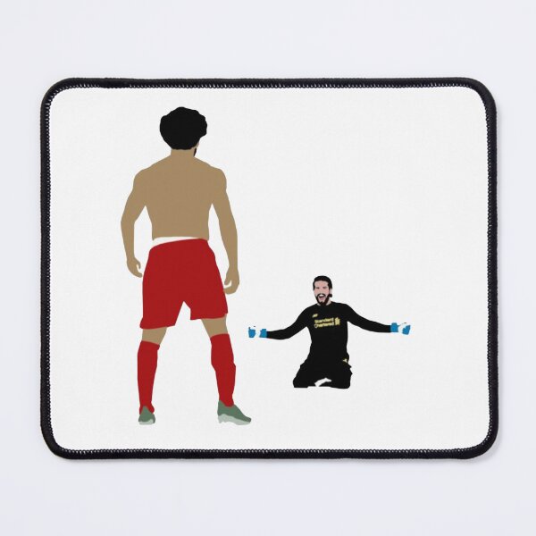 Item preview, Mo Salah and Alisson Becker Liverpool FC designed and sold by OwenGarner1.