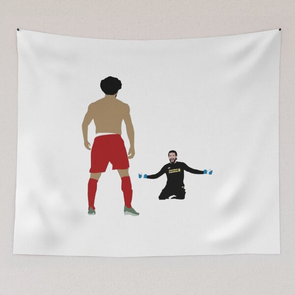Item preview, Mo Salah and Alisson Becker Liverpool FC designed and sold by OwenGarner1.
