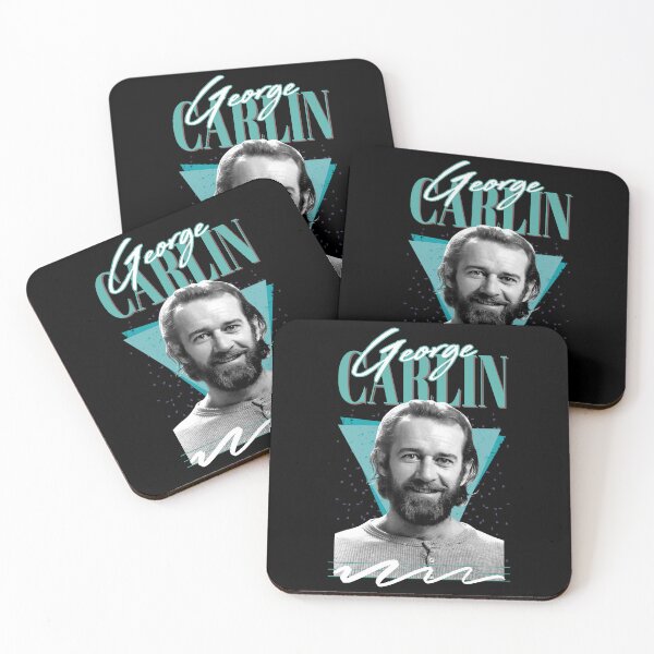 Item preview, George Carlin 80s Vintage Style Fan designed and sold by BrycenDooley.