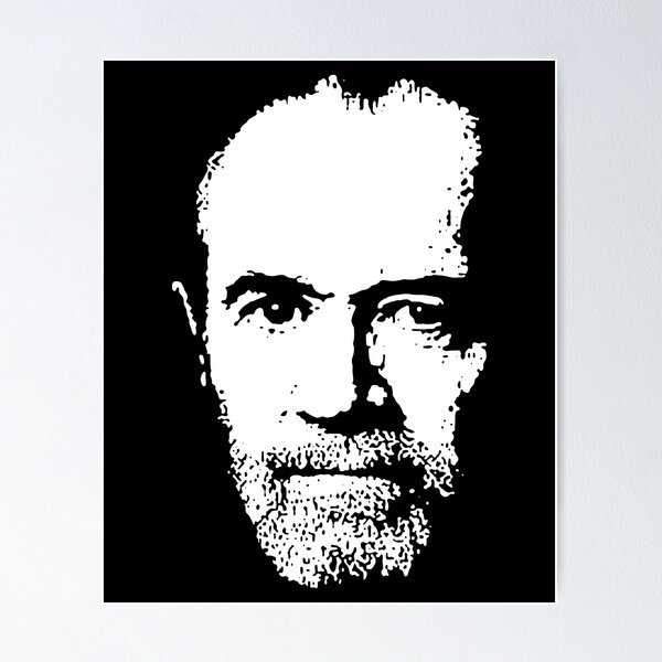 Artikel-Vorschau von Comedy-Legende von George Carlin, designt und verkauft von BrycenDooley.