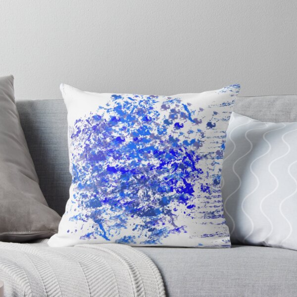 Artikelvorschau, Paint Splatters - Blue entworfen und verkauft von phabbyhowell.