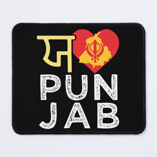 Item preview, I love Punjab Punjabi India Indian Sikh Sikhism designed and sold by alltheprints.