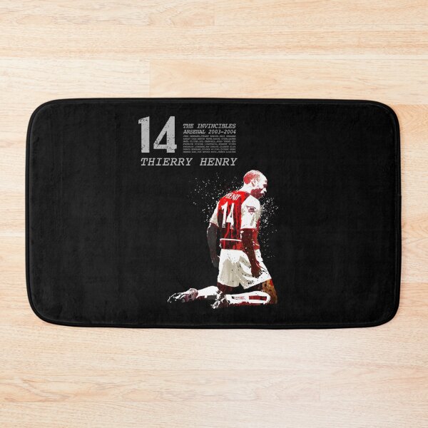 Item preview, Thierry Henry Grey On Red Essential T-Shirt designed and sold by heajosephgi3.