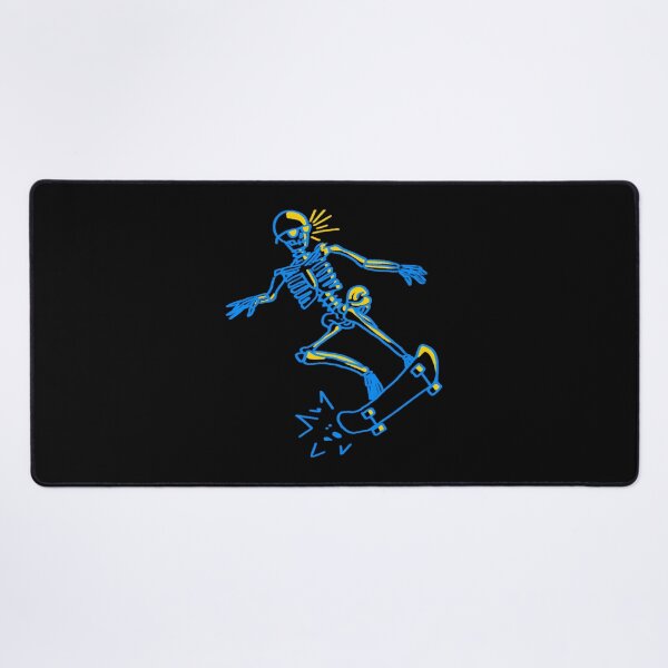 Item preview, Skateboarding Skeleton Sticker designed and sold by amberk1cira.