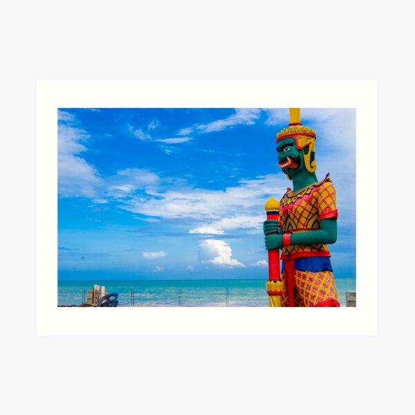 Koh Samui Warrior Art Print