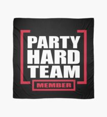 Hartes Teammitglied der Partei Tuch