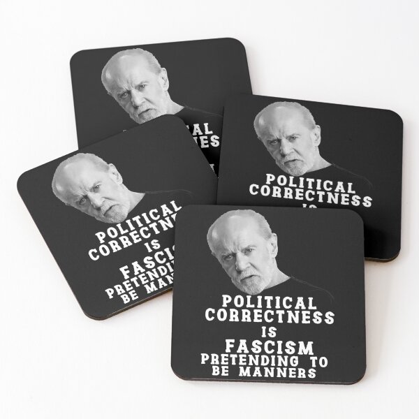Item preview, George Carlin Political Correctness designed and sold by BrycenDooley.
