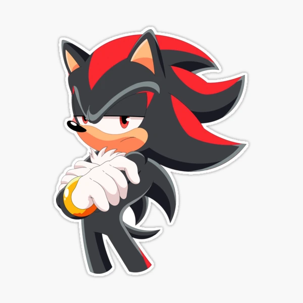 Hyper Shadow Sticker By Piggyfam1333 - Shadow The Hedgehog Sonic X Emoji, Hyper Emoji - Free Emoji PNG Images 