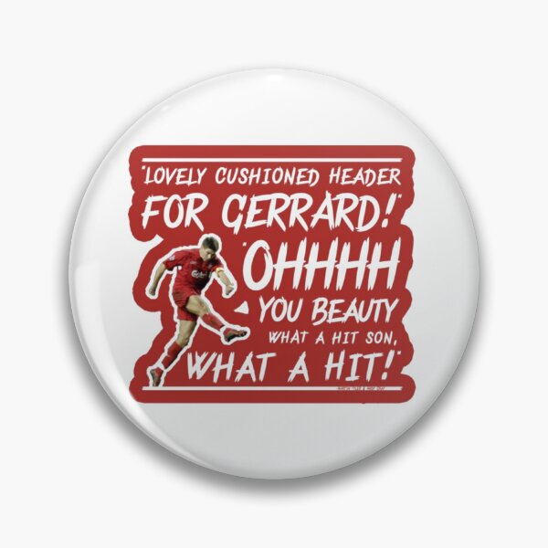 Item preview, Steven Gerrard Goal Commentary designed and sold by OwenGarner1.
