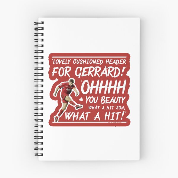 Item preview, Steven Gerrard Goal Commentary designed and sold by OwenGarner1.