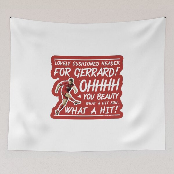 Item preview, Steven Gerrard Goal Commentary designed and sold by OwenGarner1.