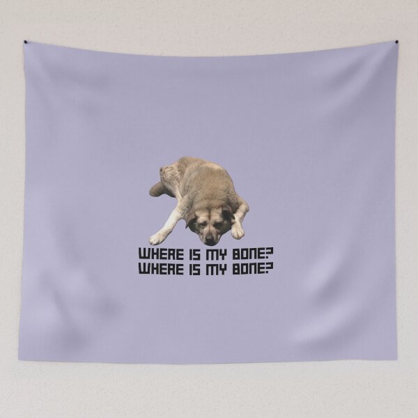 Item preview, Where is my bone? designed and sold by boomantique.