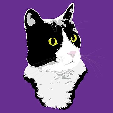 Artwork thumbnail, Regal Tuxedo Kitty by Dan Tabata