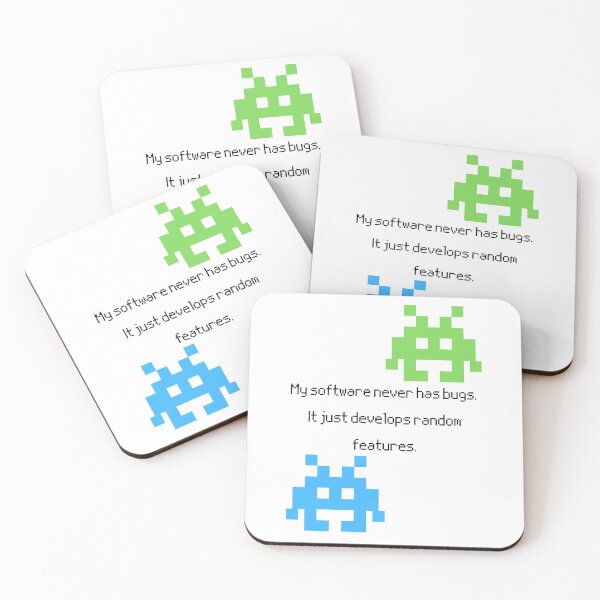 Item preview, My Software Never Has Bugs designed and sold by Yankee Doodle Gandy.