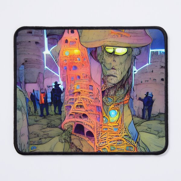 Item preview, The last tower, a stronghold against the neon undead. designed and sold by Akitsu.