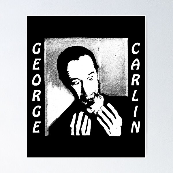 Artikel-Vorschau von Offizieller George Carlin aus den 1980er Jahren, es tut nur weh, wenn, designt und verkauft von BrycenDooley.