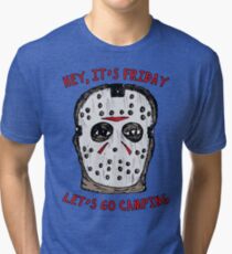 Friday Camping Tri-blend T-Shirt