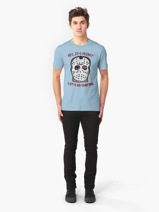 Alternate view of Friday Camping Slim Fit T-Shirt
