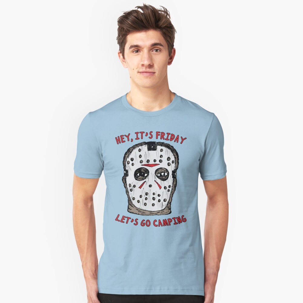 Friday Camping Slim Fit T-Shirt